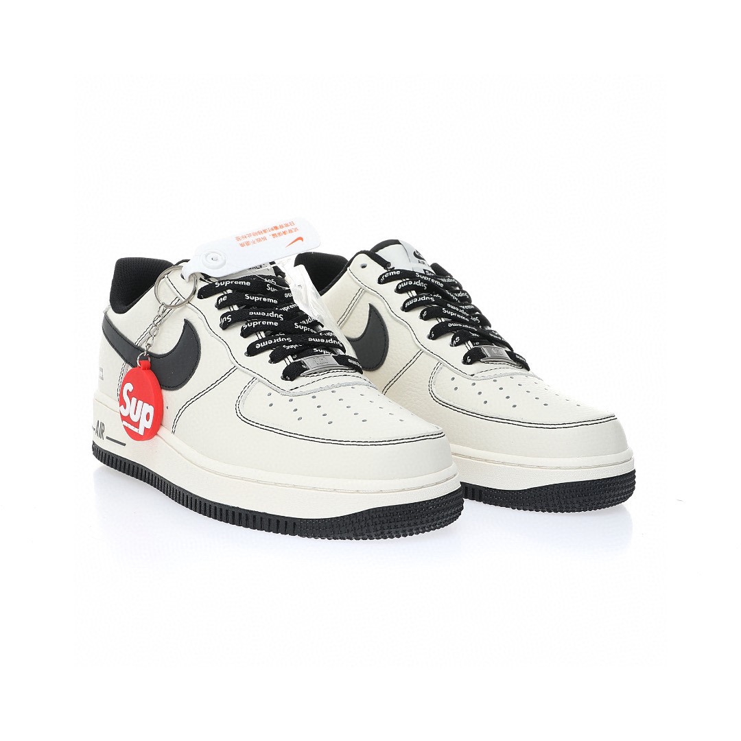 Nike Air Force 1 “荔枝皮米白黑Sup”