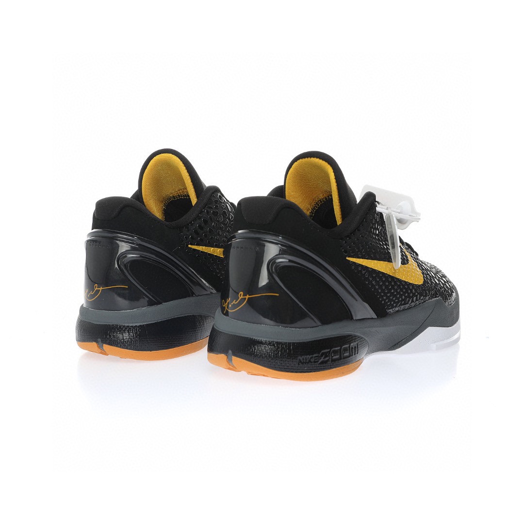 Nike Zoom Kobe VI Protro"Black Del Sol"ZK6科比六代低幫運動籃球鞋「六代黑曼巴」