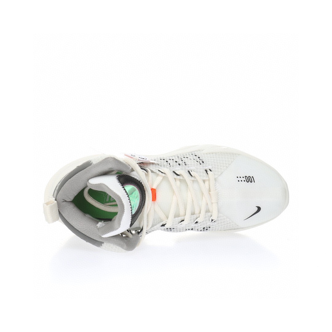 G.T. Jump EP"Summit White Sail"超跑級GT跳躍系列高幫休閒運動籃球鞋「帆白深灰黑橙」