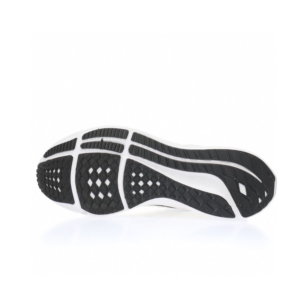 Nike Air Zoom Pegasus 39代超級飛馬渦輪增壓馬拉松休閒運動慢跑鞋「網織白黑藍黃漸變」