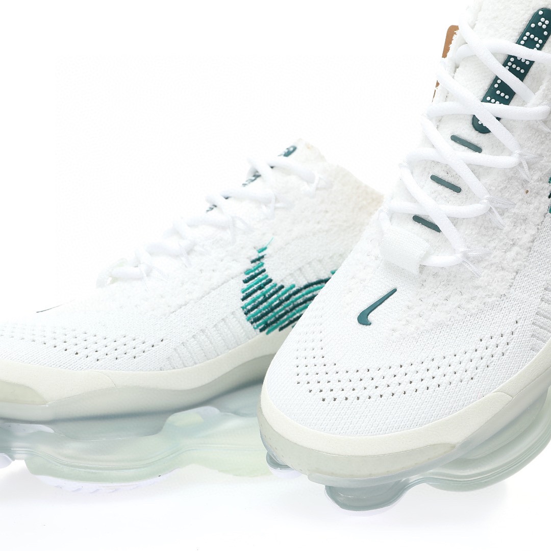 Nike Air Max Scorpion Flyknit SE"White/Green"針織白綠孔雀藍