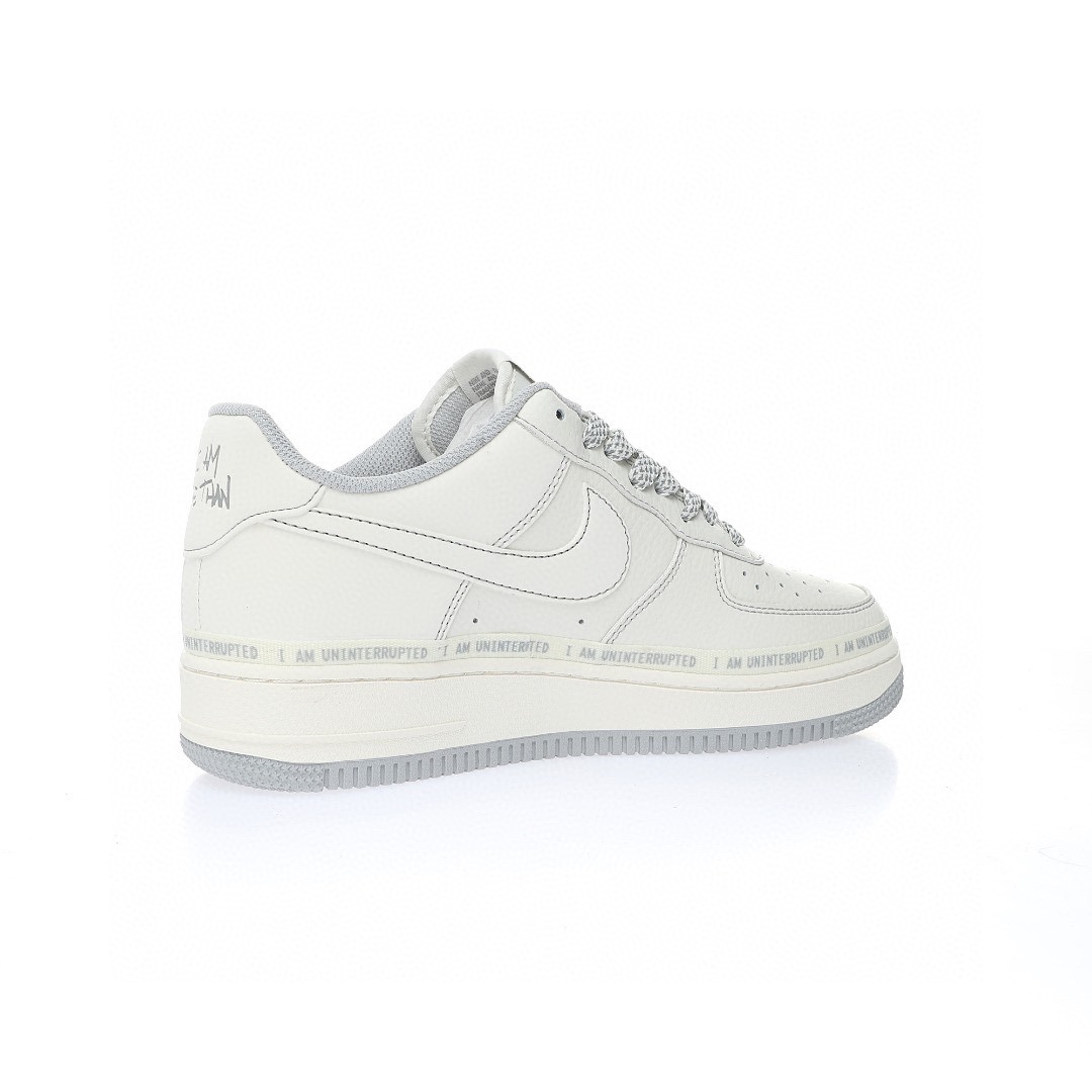 Nike Air Force 1 “米白灰簽名塗鴉3M”