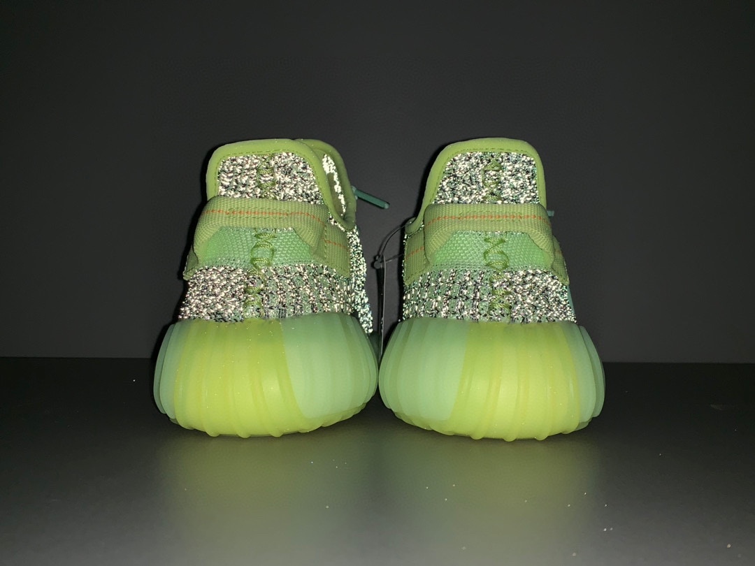 【OG版：椰子350V2】 黑綠滿天星  Adidas