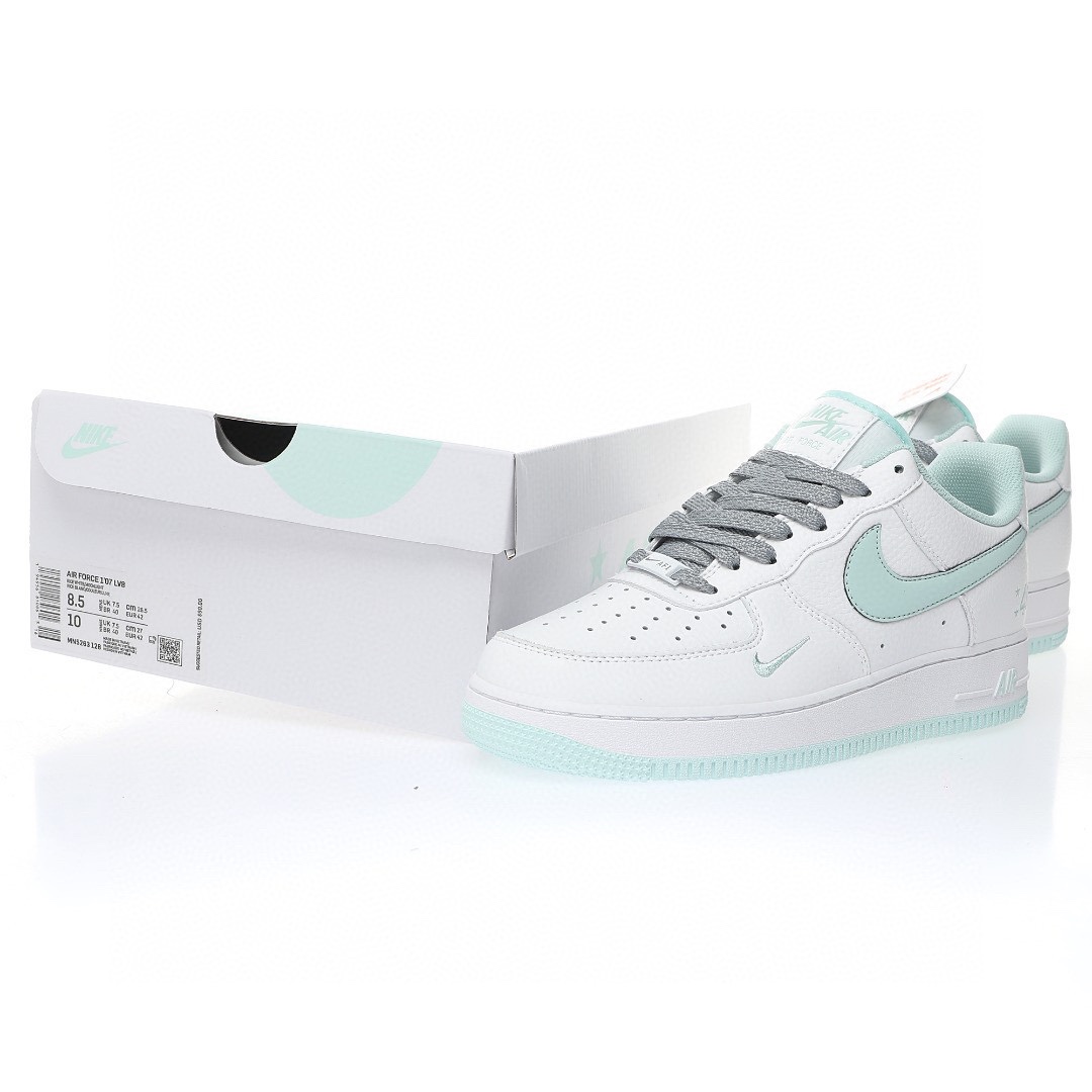 Nike Air Force 1 “40週年版白淺薄荷綠小鉤”