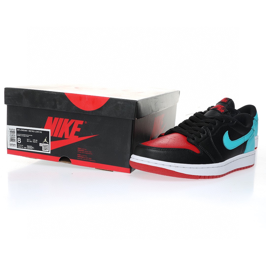 Nike Air Jordan 1 “反轉警燈黑紅藍”