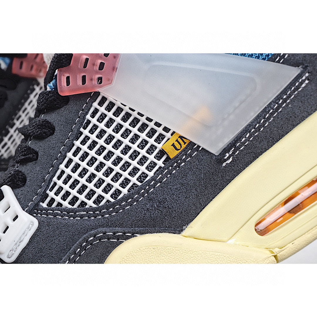 Union x Nike Air Jordan 4 天價聯名黑藍色