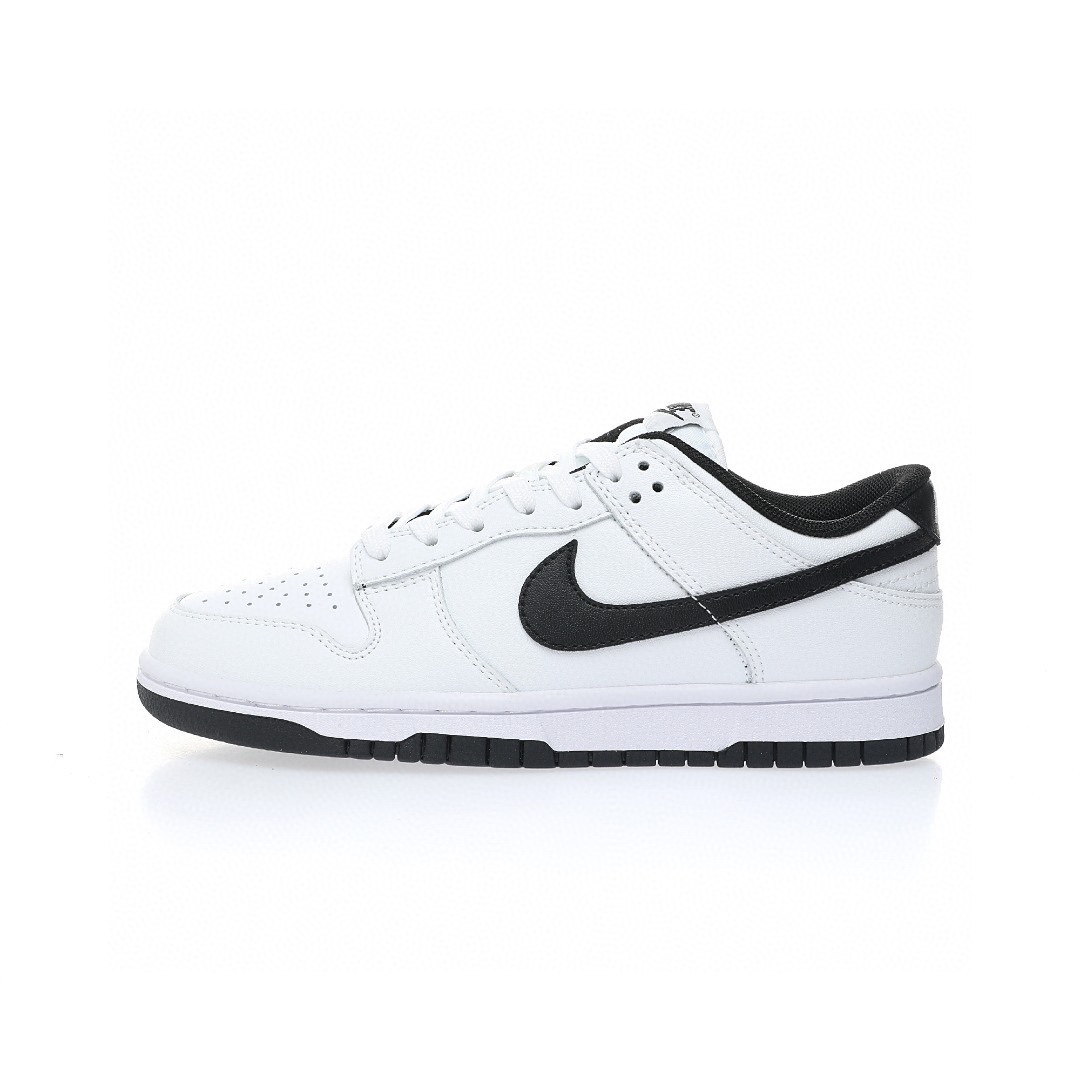 Dunk Low “皮革白黑反轉熊貓”