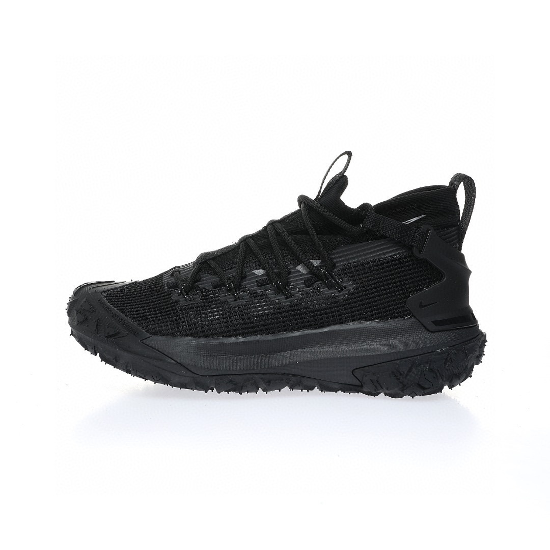 NIKE ACG Mountain Fly GTX SE Mid"All Black"ACG山脈2代系列中幫戶外登山越跑徒步休閒運動鞋「網布全黑武士」