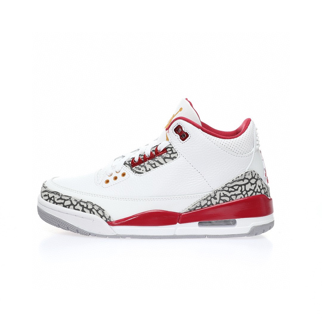 Air Jordan 3 白酒紅雀水泥爆
