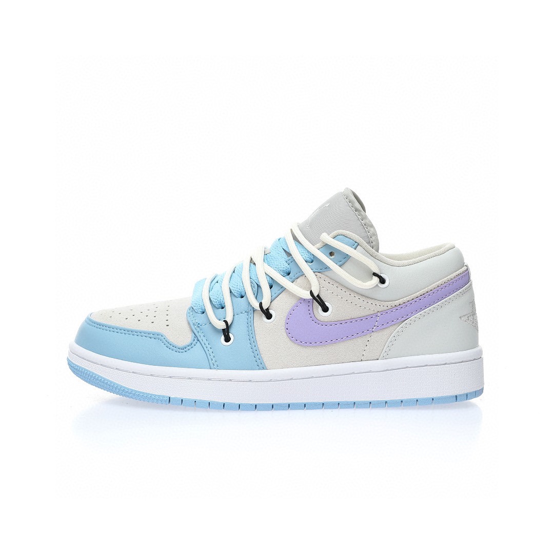 Air Jordan 1 大學藍淺灰綁繩