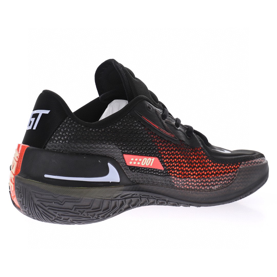 GT Cut"Black/Crimson Green"超跑級低幫休閒運動籃球鞋「黑紅淺紫薄荷綠」