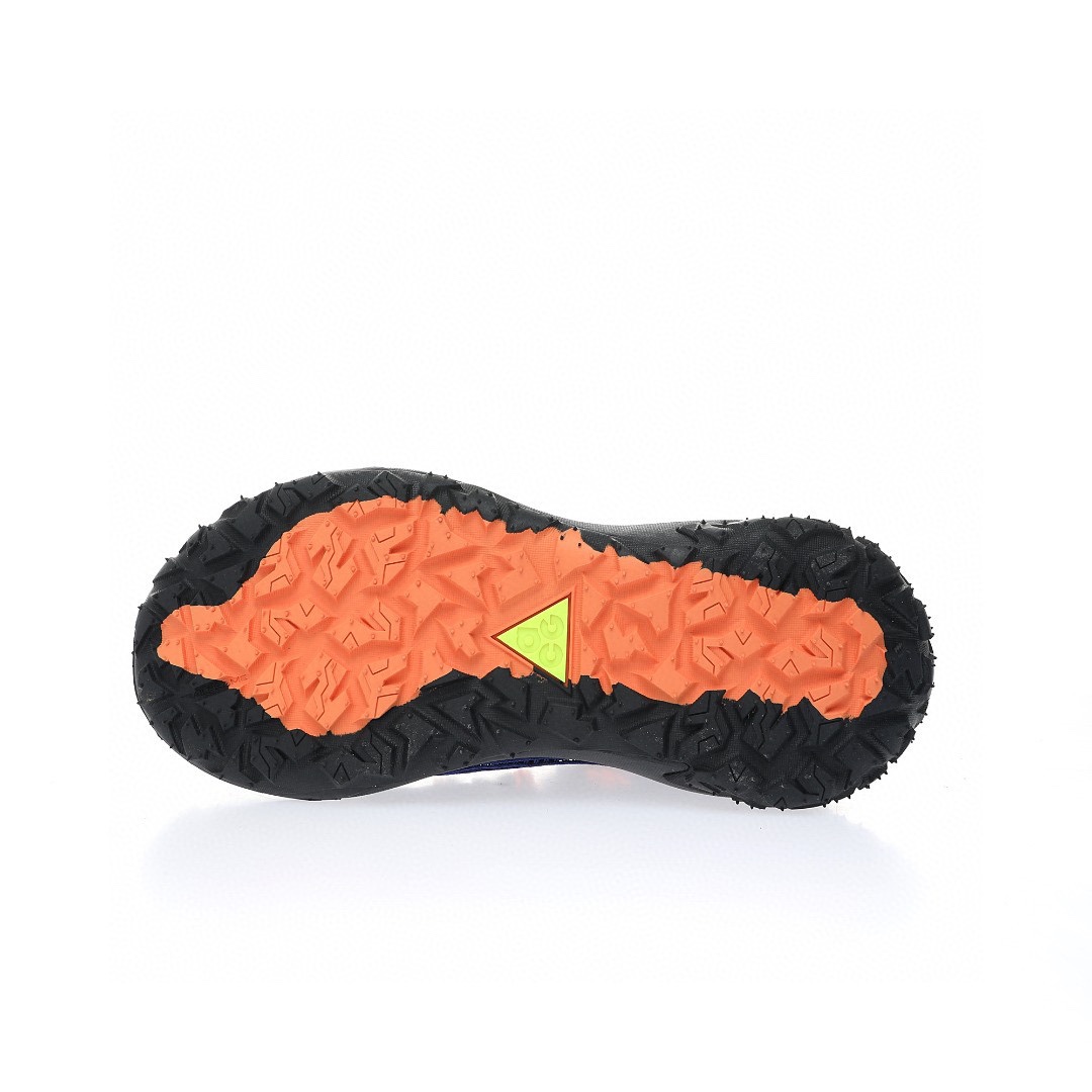 NIKE ACG Mountain Fly GTX SE Mid"Black/Royal Blue/Orange"ACG山脈2代系列中幫戶外登山越跑徒步休閒運動鞋「網布黑皇家藍橘」