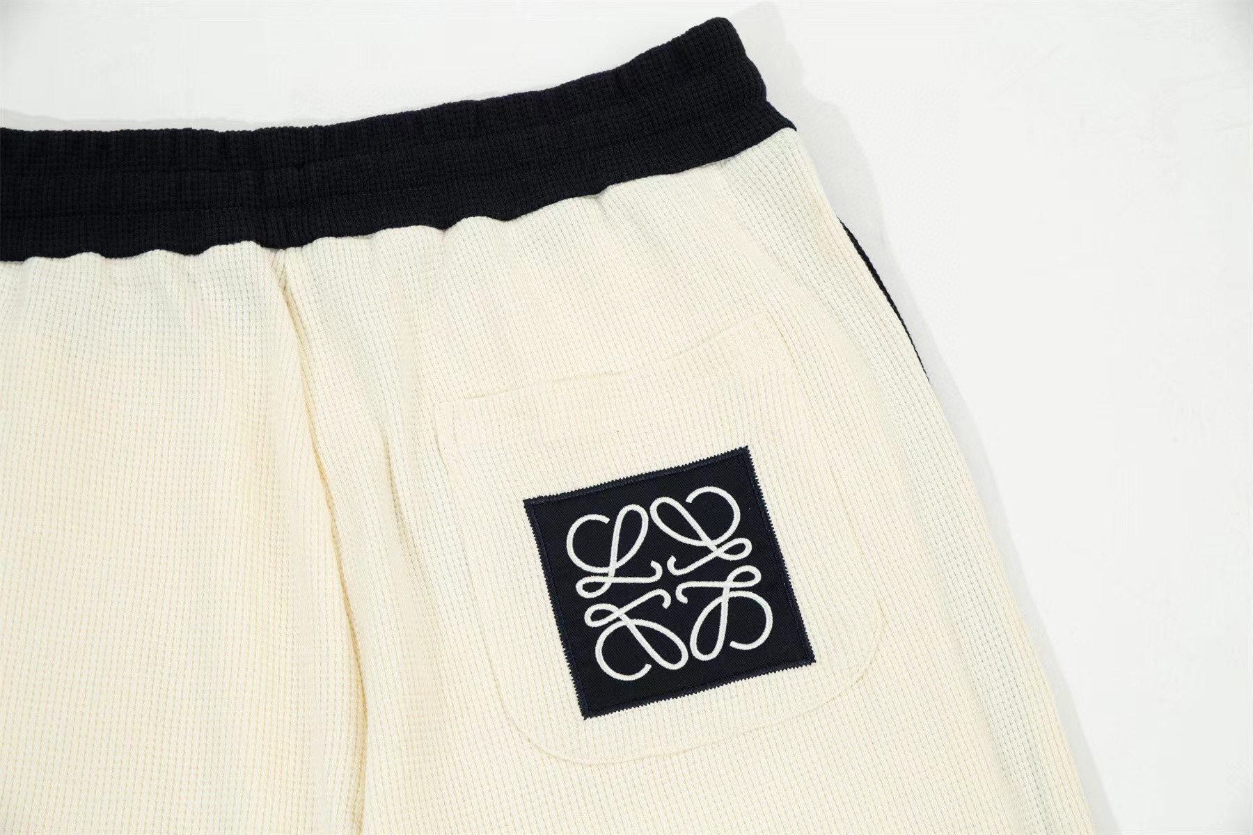 Z919  LOEWE夏季新款 2023專櫃定制華夫格純棉面料