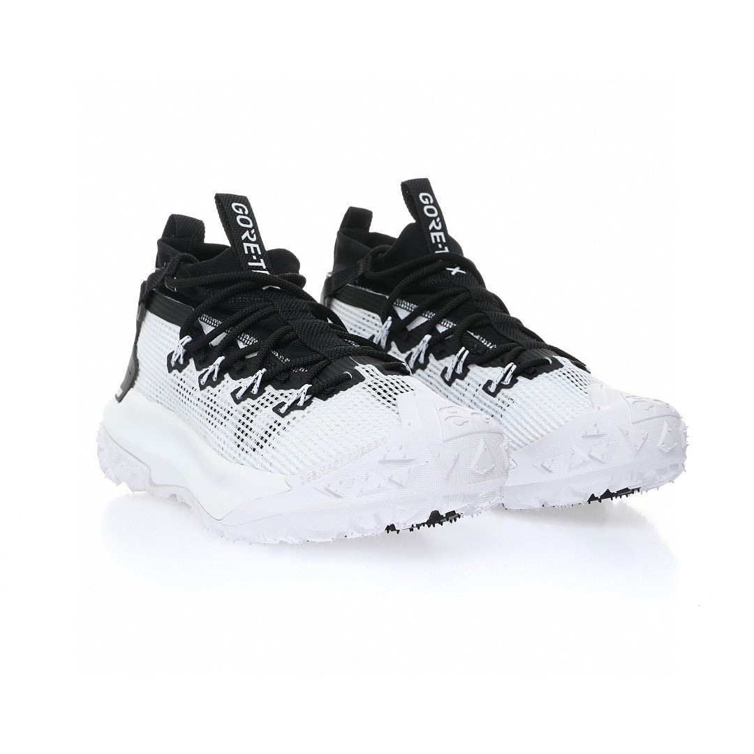 NIKE ACG Mountain Fly GTX SE Mid"White/Black"ACG山脈2代系列中幫戶外登山越跑徒步休閒運動鞋「網布白黑」