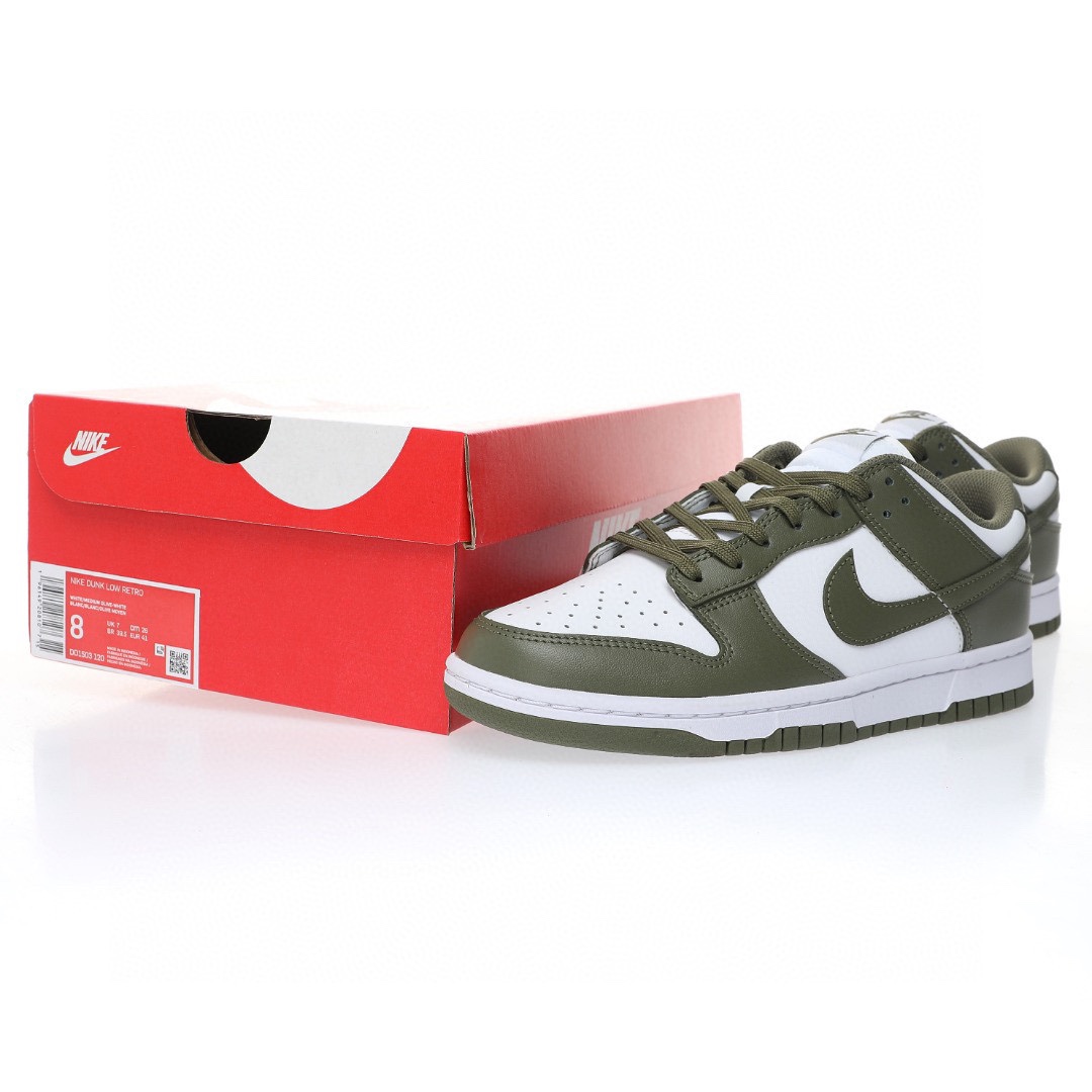 Dunk Low “白綠黑”
