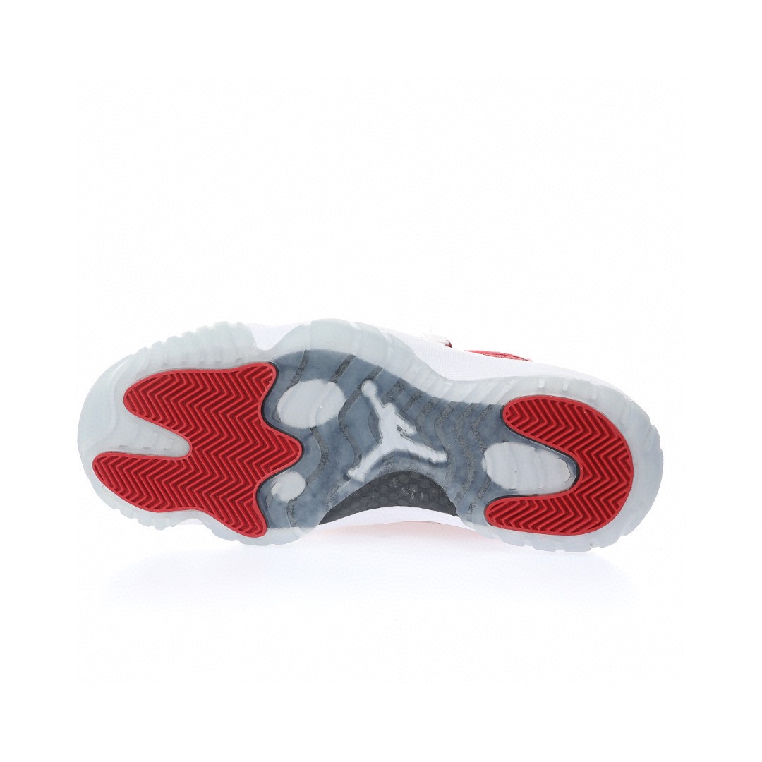 AJ11代邁克爾·喬丹高幫運動文化籃球鞋“大紅公牛”