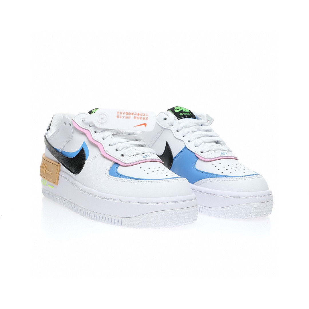 Air Force 1 「白黑北卡藍紫」