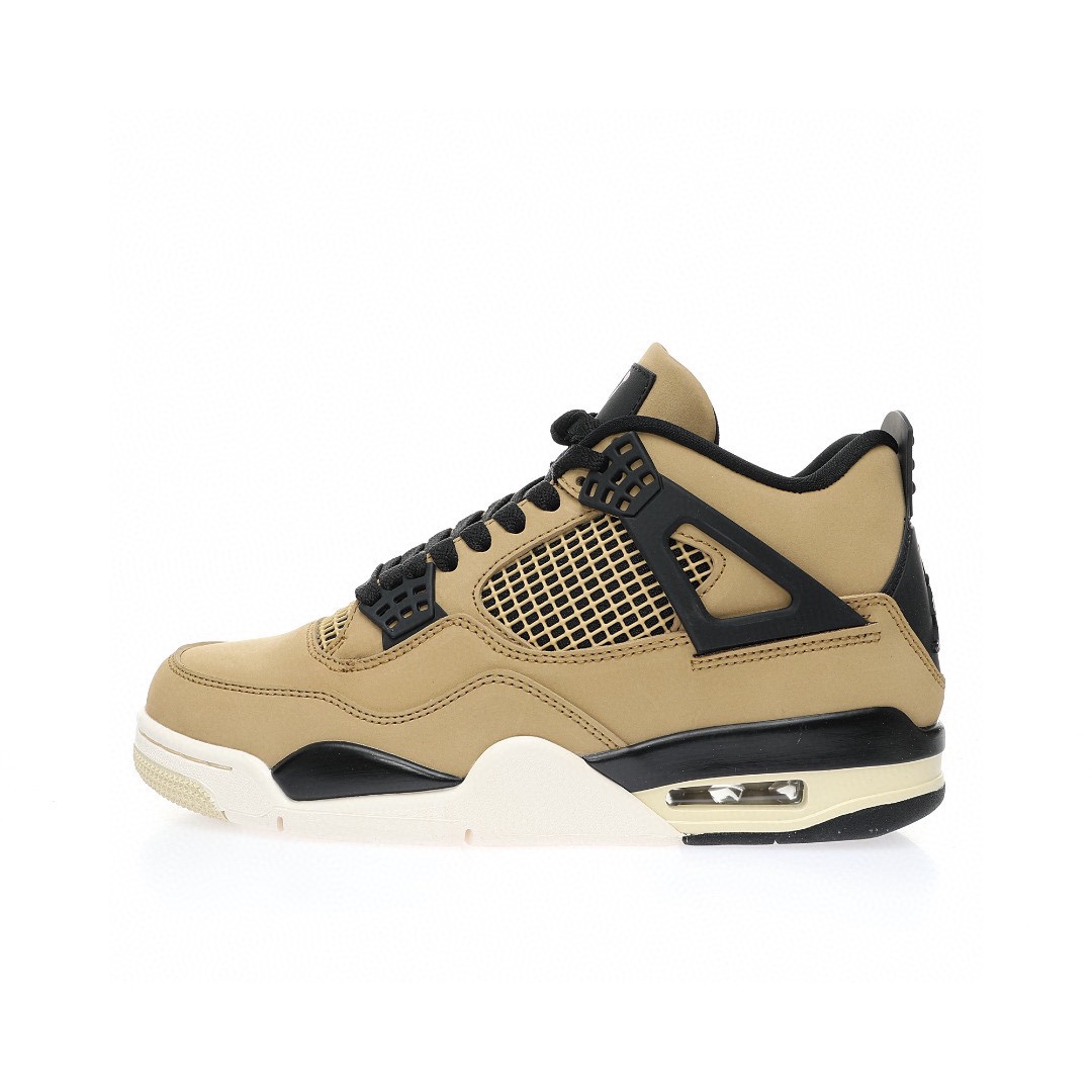 Nike Wmms Air Jordan 4 Retro"Mushroom"菇软木塞珍珠奶茶