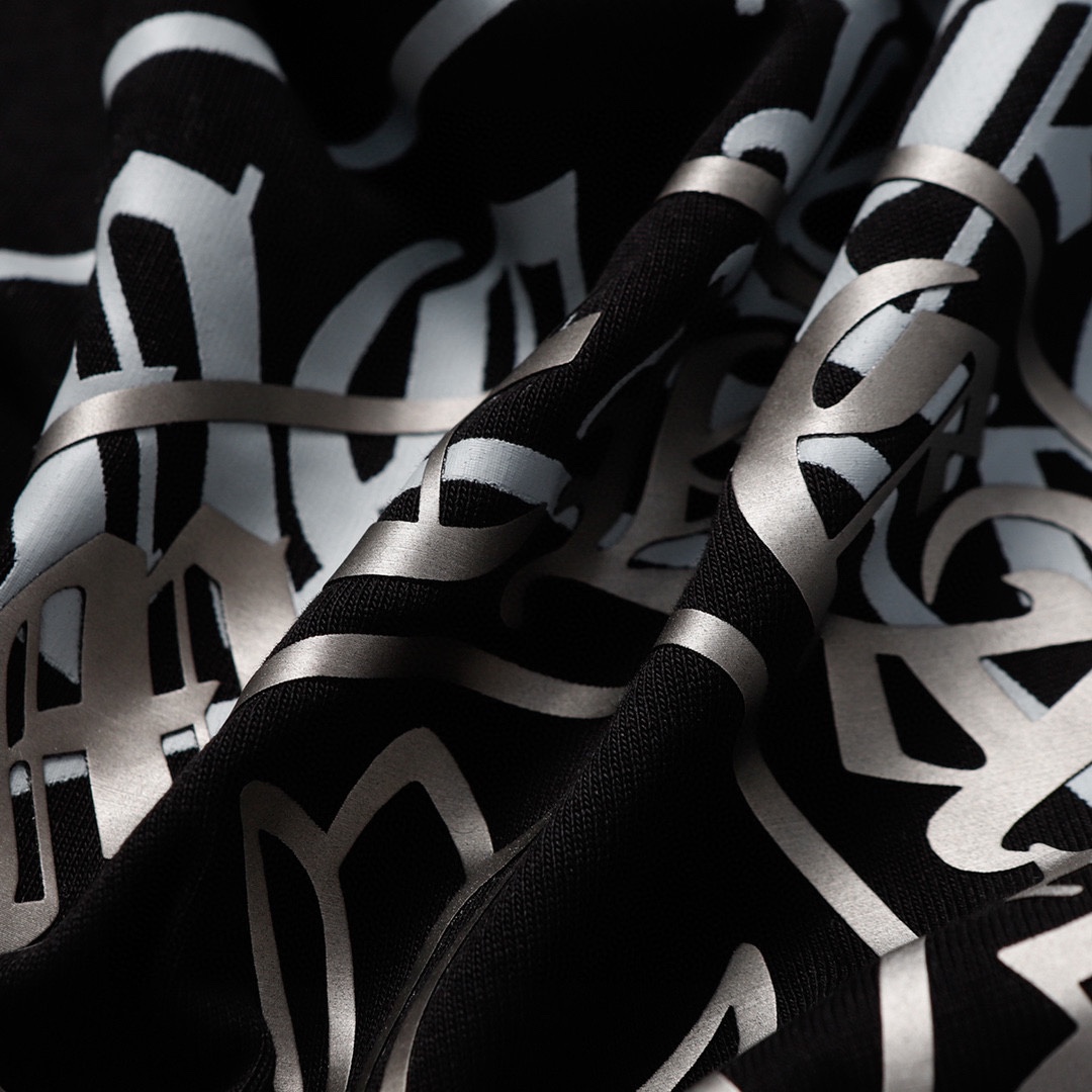 Chrome Hearts 克羅心重影硅膠印花短袖