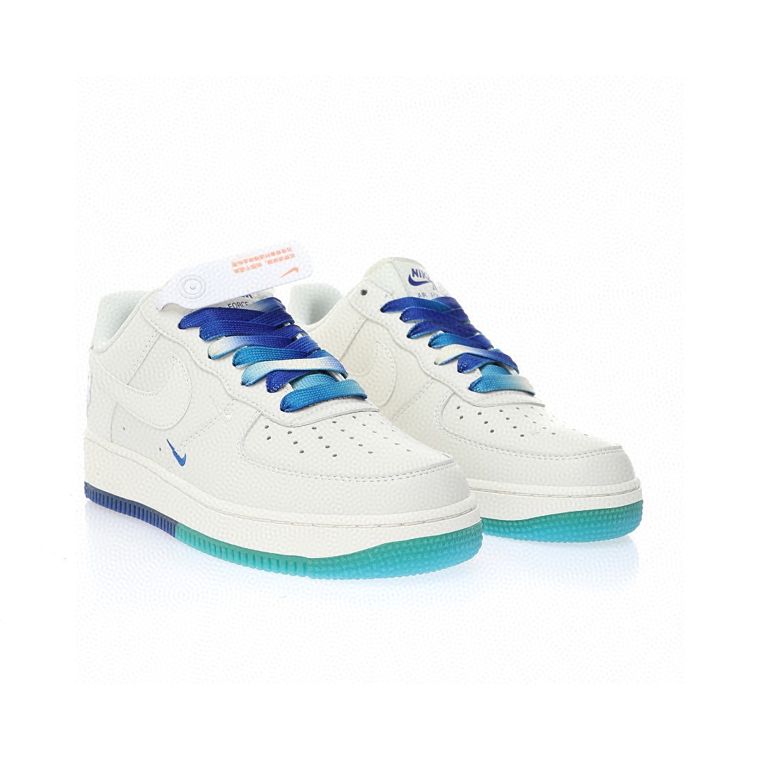 Nike Air Force 1 “黃蜂隊米白藍綠迷你雙鉤子”