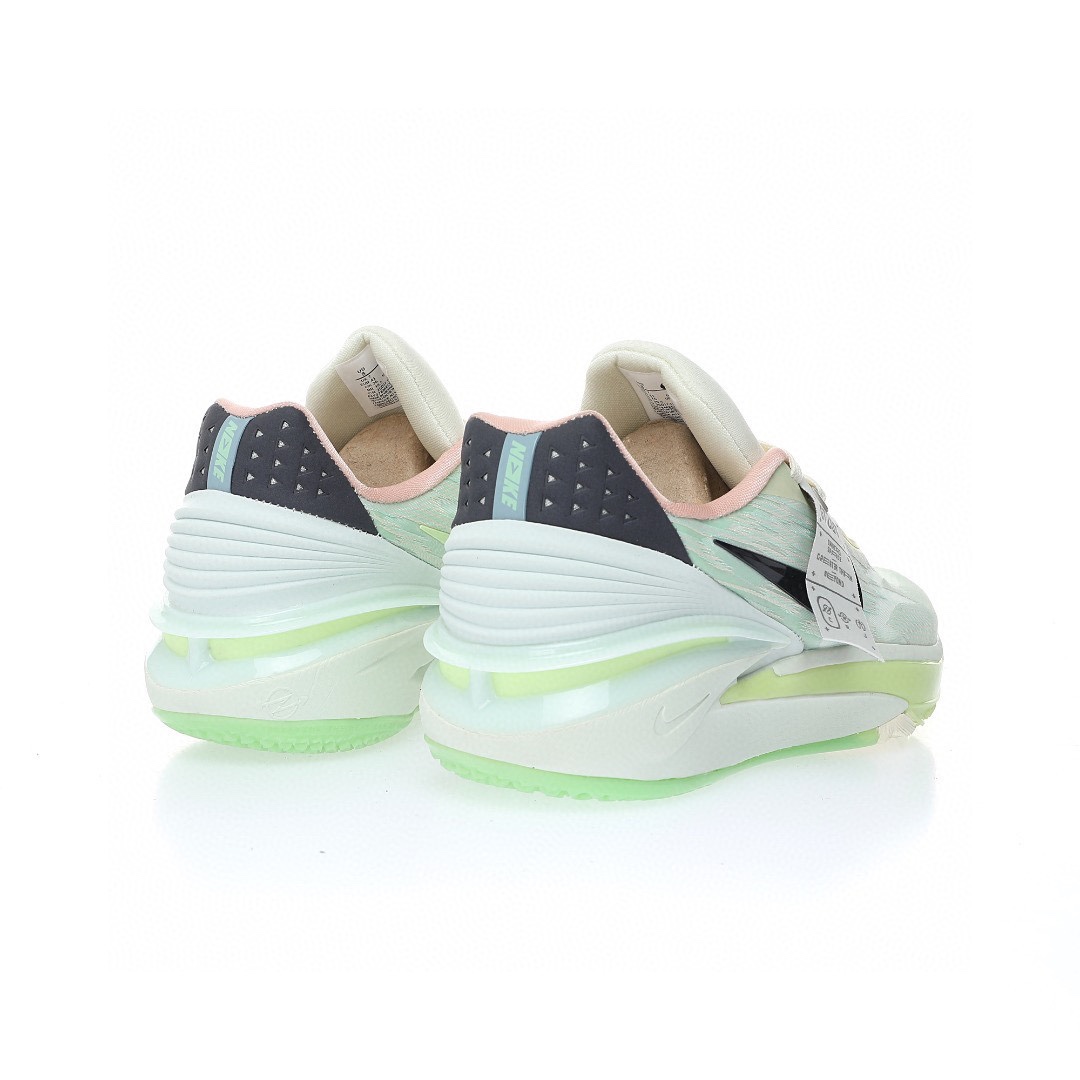 Nike Air Zoom GT Cut 2 EP"Barely Green"超跑級2代低幫休閒運動籃球鞋「淺綠橘黑」