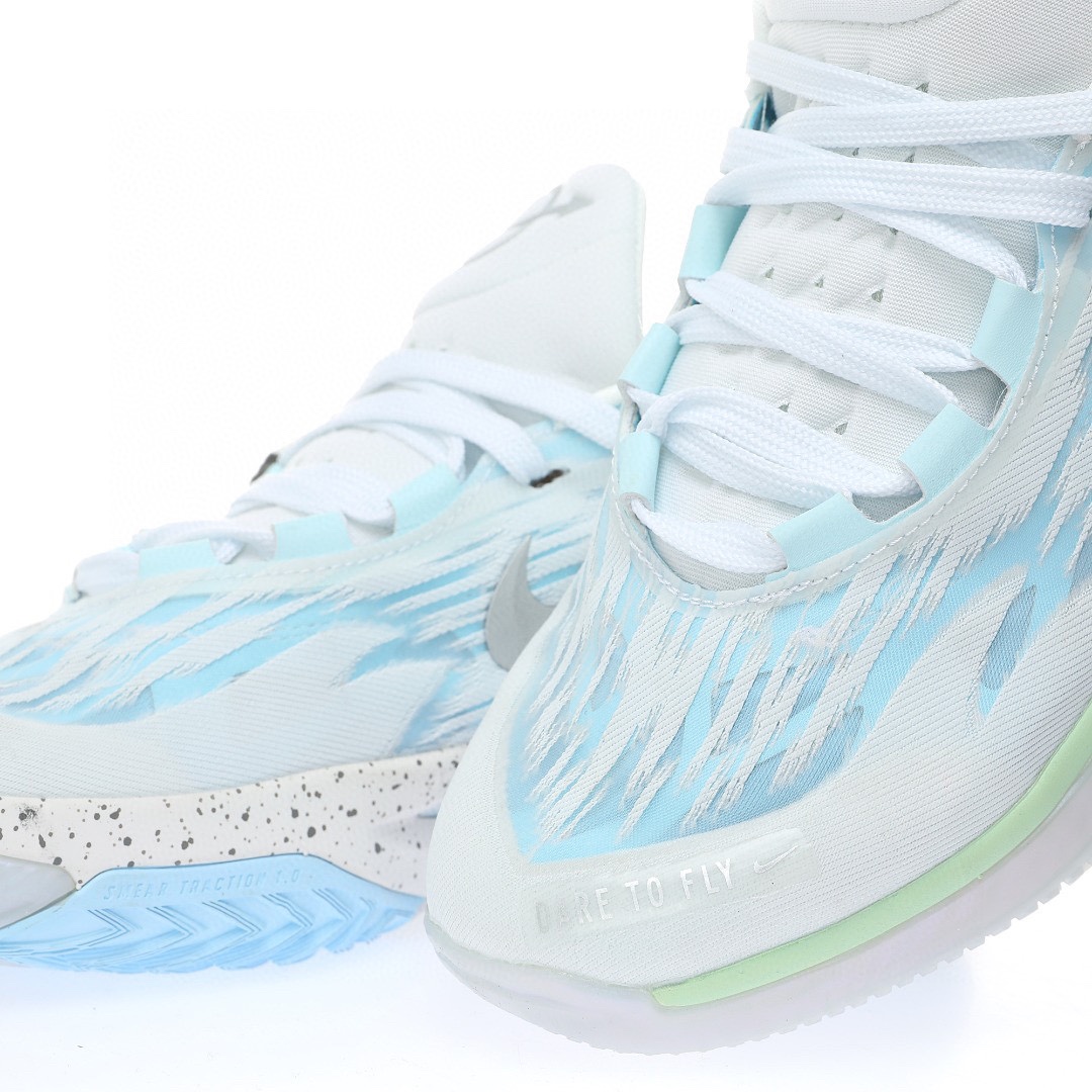 Nike Air Zoom GT Cut 2 EP"Dare To Fly"超跑級2代低幫休閒運動籃球鞋「冷藍白」