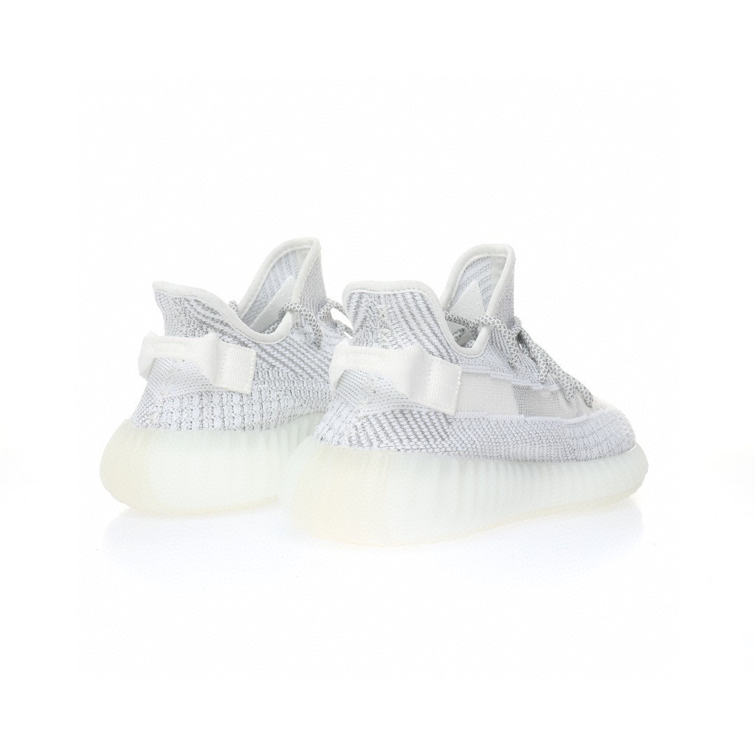 Kanye West x Adidas Yeezy Boost 350 V2"White/Reflective 「鏤空白銀全反光滿天星」