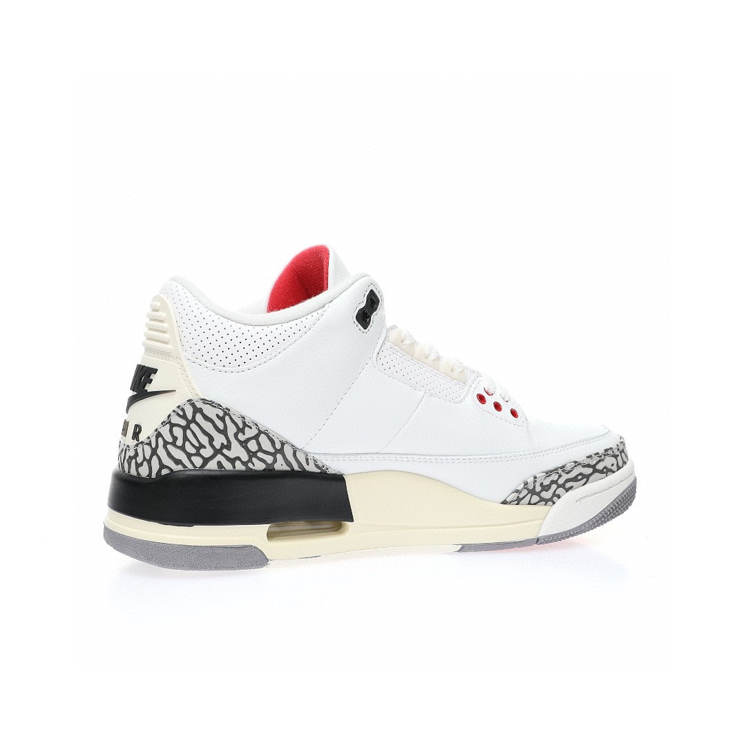 Air Jordan 3 白水泥爆裂紋氧化黃