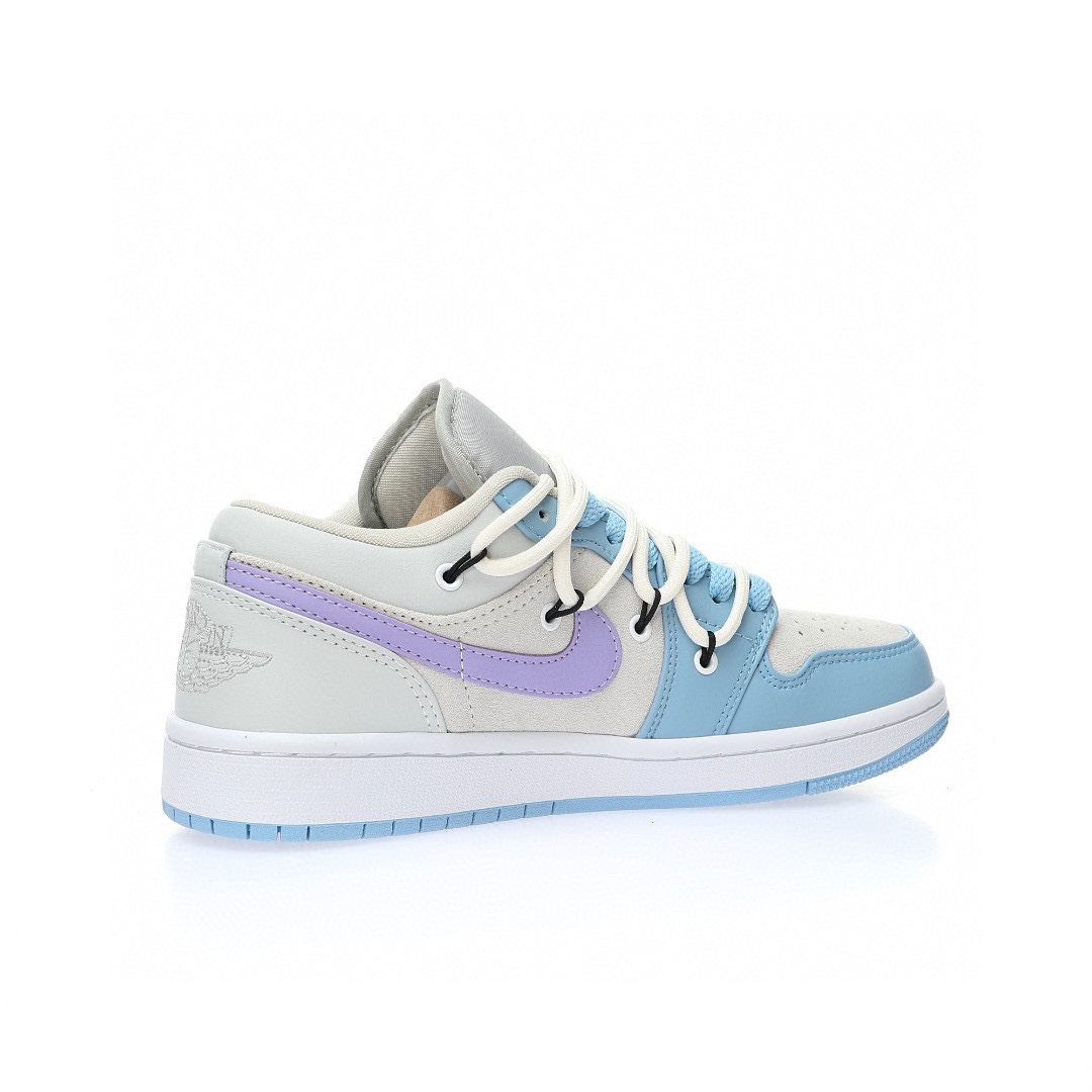 Air Jordan 1 大學藍淺灰綁繩