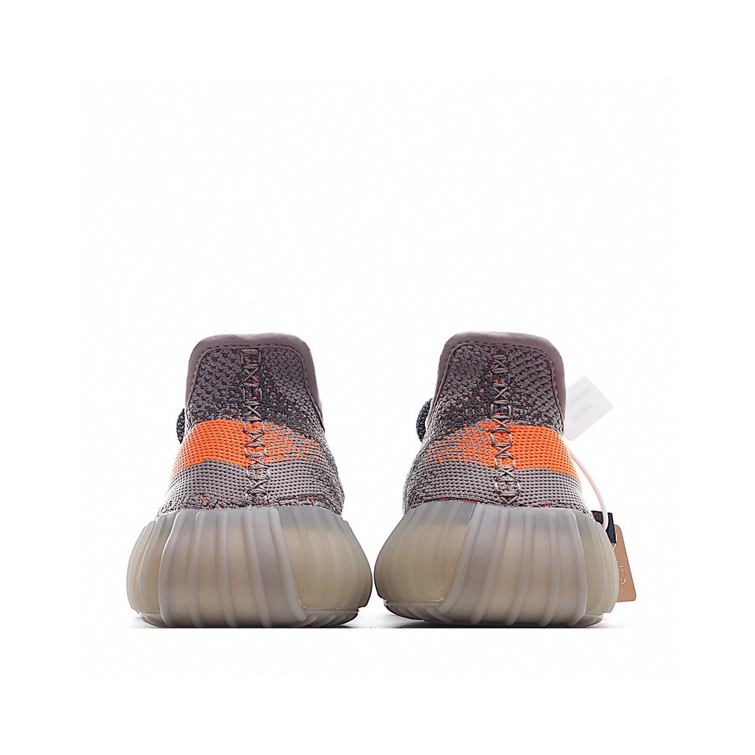 Adidas Boost 350V2 灰橙滿天星