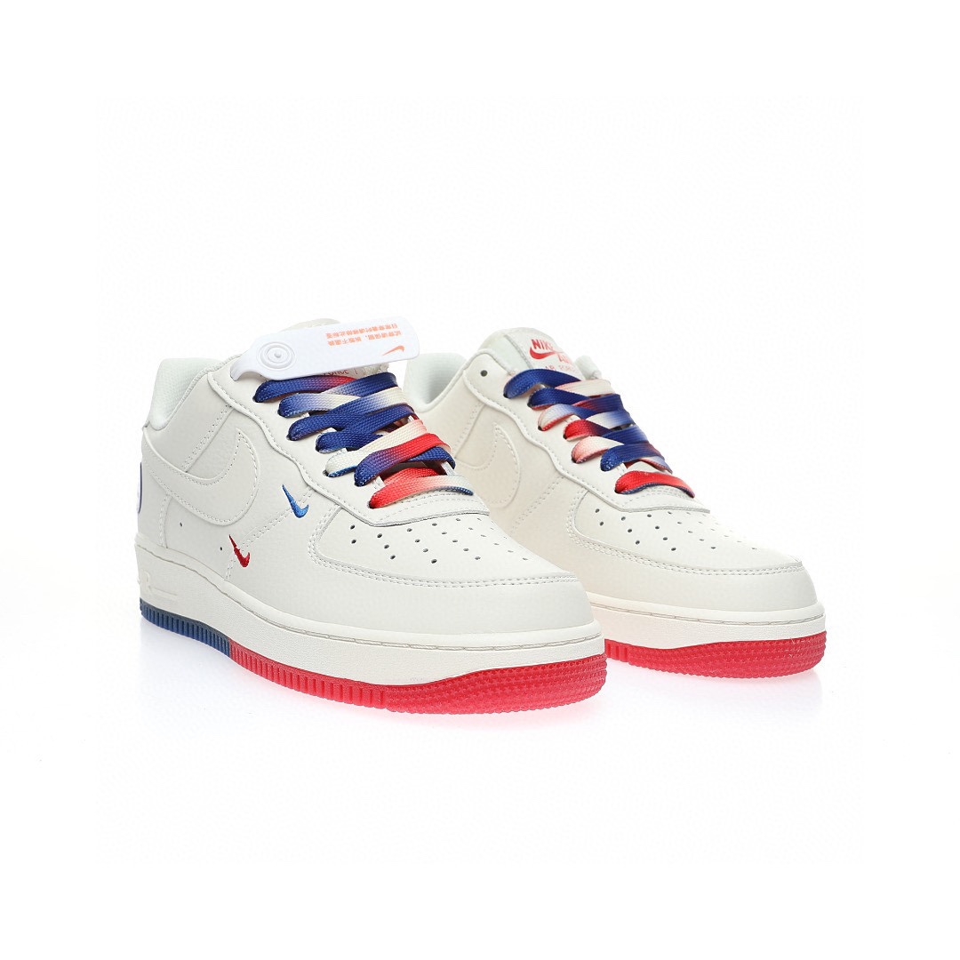 Nike Air Force 1 「76人米白深藍紅迷你雙鈎子」