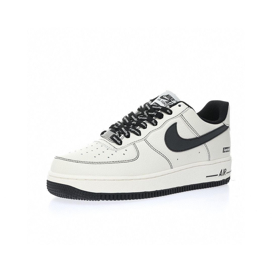 Nike Air Force 1 “荔枝皮米白黑Sup”