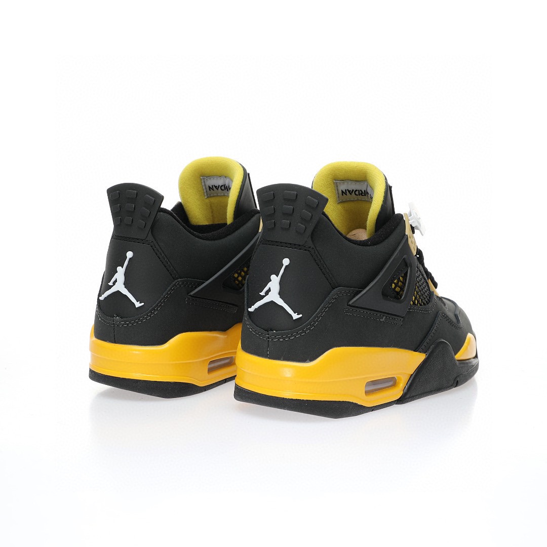 Nike Air Jordan 4 Retro OG"Thunder OG黑黃雷公雷神