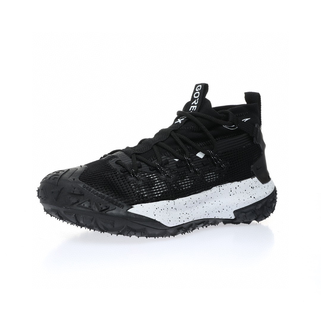 NIKE ACG Mountain Fly GTX SE Mid"Black/White"ACG山脈2代系列中幫戶外登山越跑徒步休閒運動鞋「網布黑白潑墨」