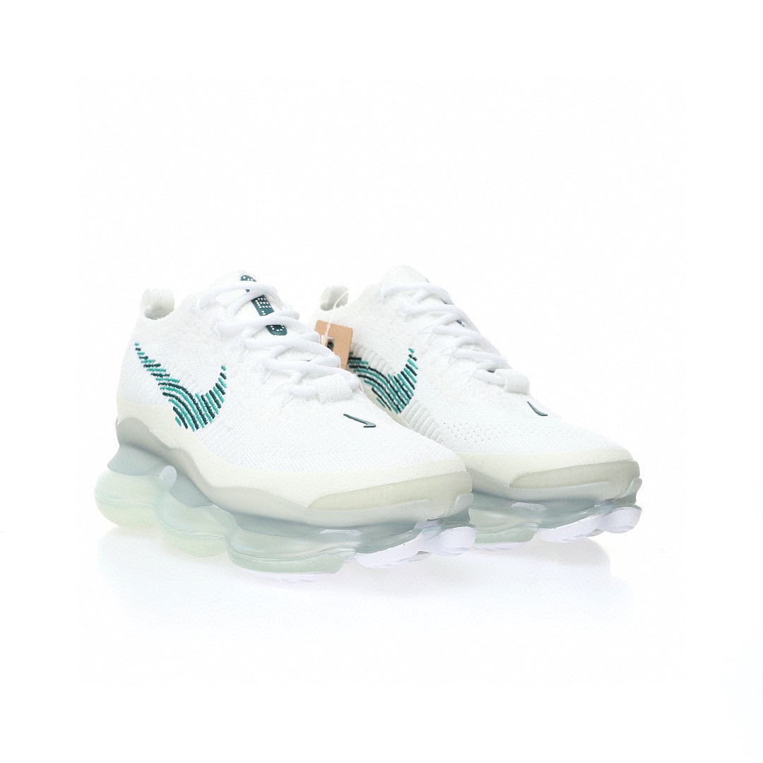 Nike Air Max Scorpion Flyknit SE"White/Green"針織白綠孔雀藍