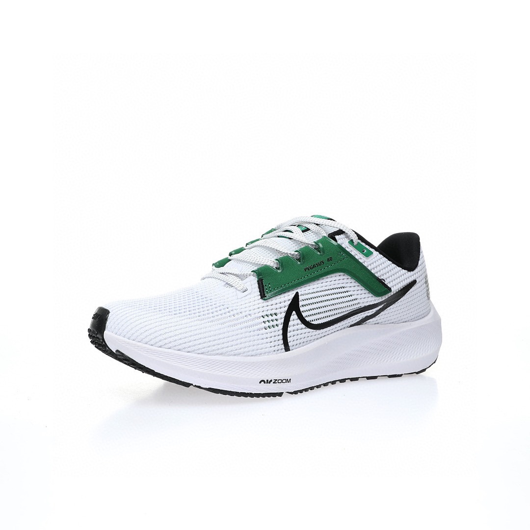Nike Air Zoom Pegasus 40 Wide"Oregon Track Club"40代超級飛馬渦輪增壓馬拉松休閒運動慢跑鞋「網織白綠黑鈎子」