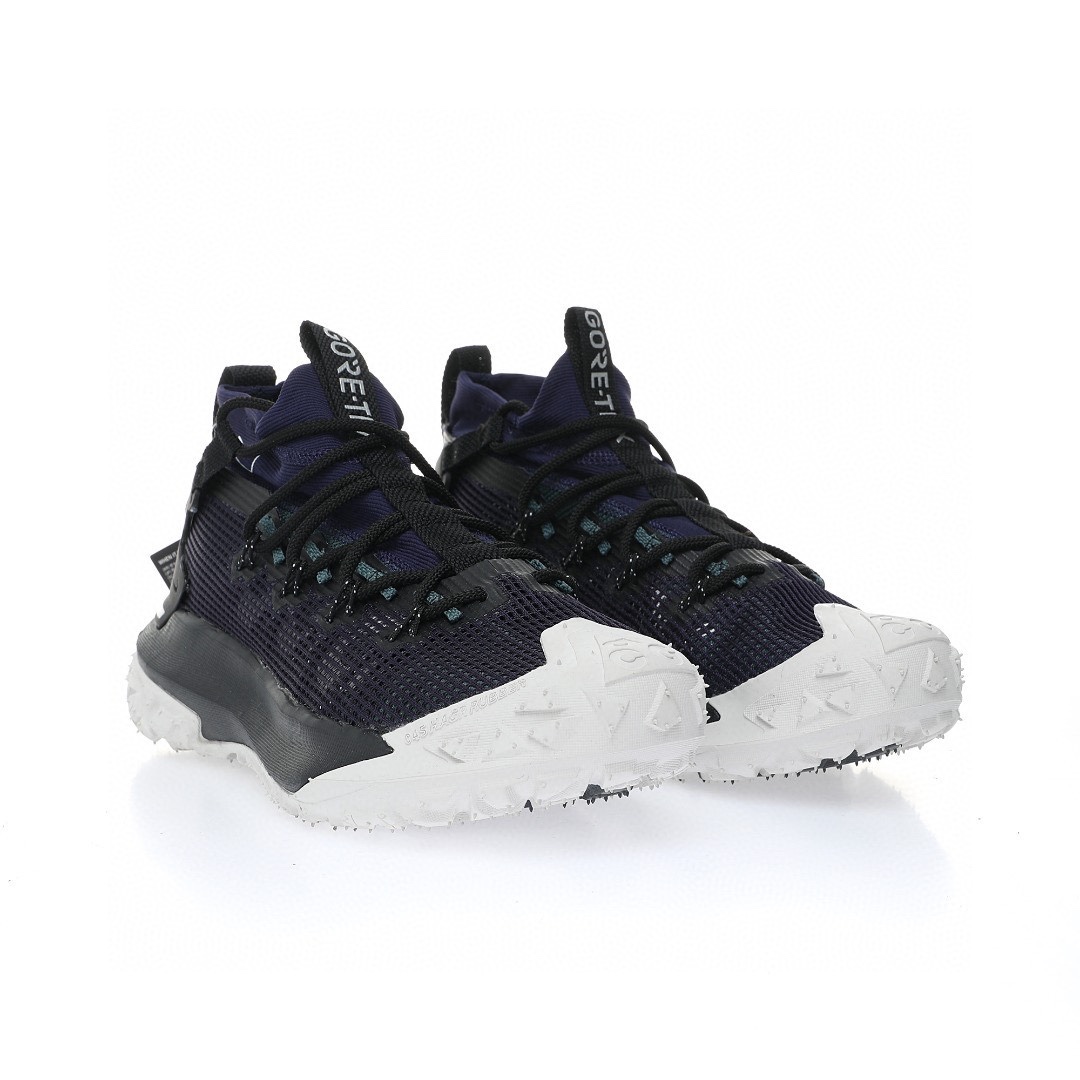 NIKE ACG Mountain Fly GTX SE Mid"Midnight Blue/Grey"ACG山脈2代系列中幫戶外登山越跑徒步休閒運動鞋「網布午夜暗藍淺灰」
