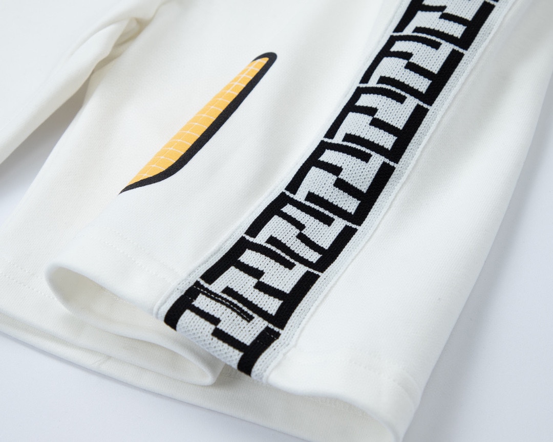 FEND23春夏新款 經典串標怪獸眼睛印花短褲