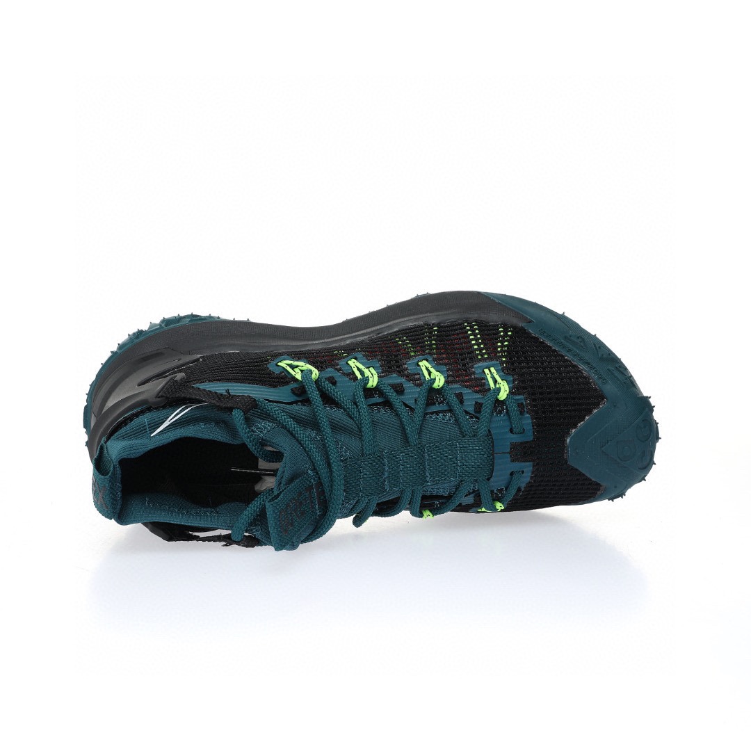 NIKE ACG Mountain Fly GTX SE Mid"Black/Volt"ACG山脈2代系列中幫戶外登山越跑徒步休閒運動鞋「網布黑石綠螢光綠」