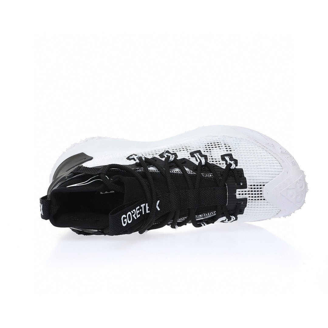 NIKE ACG Mountain Fly GTX SE Mid"White/Black"ACG山脈2代系列中幫戶外登山越跑徒步休閒運動鞋「網布白黑」