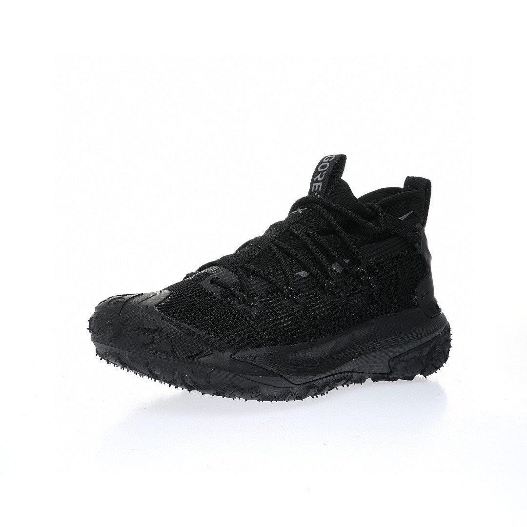NIKE ACG Mountain Fly GTX SE Mid"All Black"ACG山脈2代系列中幫戶外登山越跑徒步休閒運動鞋「網布全黑武士」