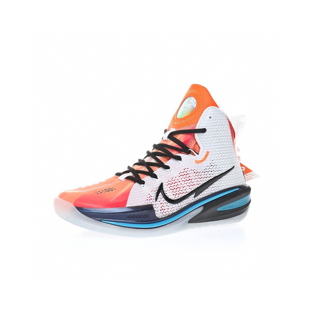 GT Jump High EP"White/orange/Black/Navy"超跑級輕量高幫幫休閒運動籃球鞋「白橙黑海軍藍」