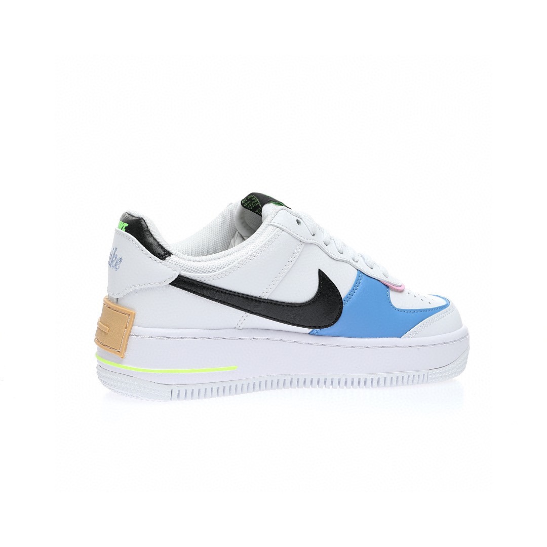 Air Force 1 「白黑北卡藍紫」