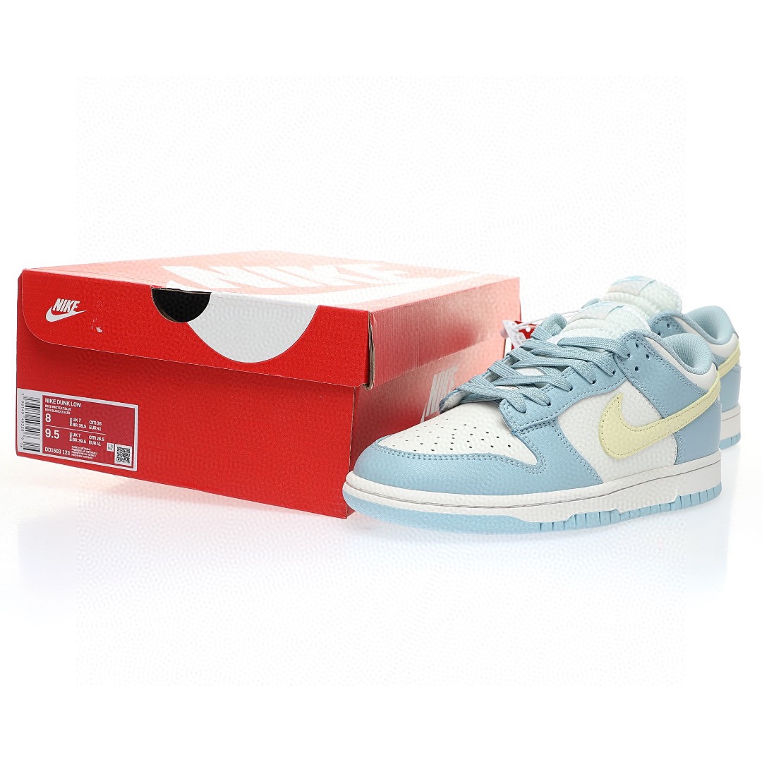Dunk Low “檸檬海鹽藍”