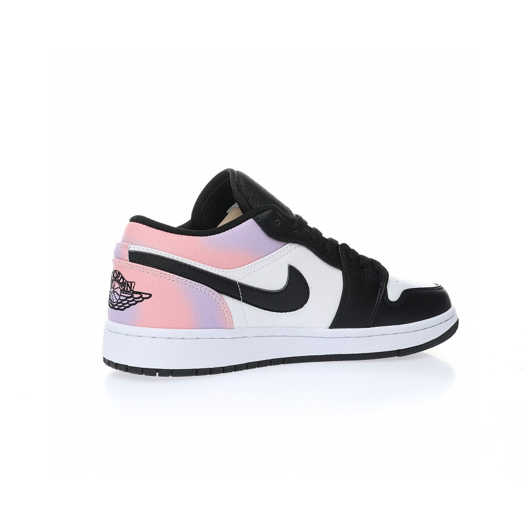 Nike Air Jordan 1 “白黑紫粉扎染”