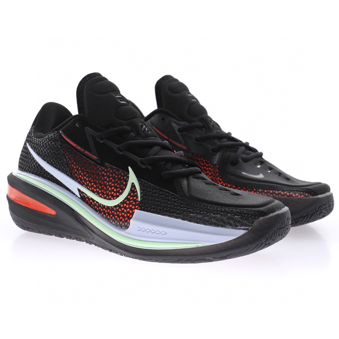 GT Cut"Black/Crimson Green"超跑級低幫休閒運動籃球鞋「黑紅淺紫薄荷綠」