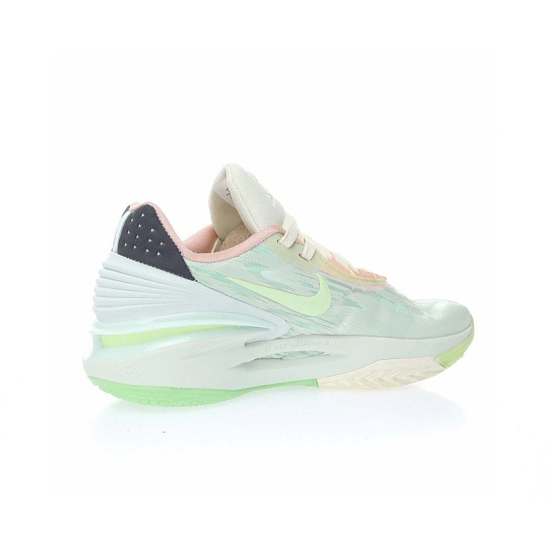 Nike Air Zoom GT Cut 2 EP"Barely Green"超跑級2代低幫休閒運動籃球鞋「淺綠橘黑」