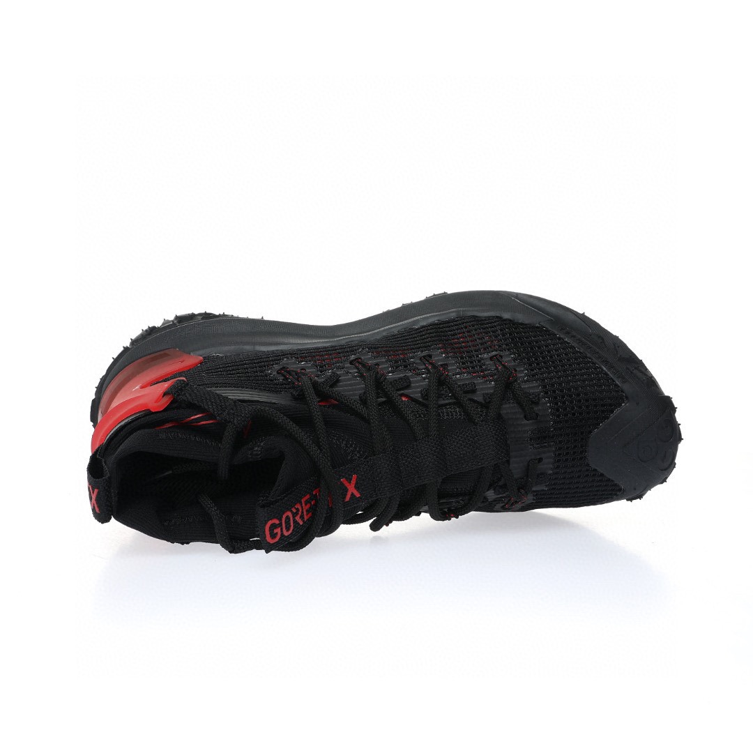 NIKE ACG Mountain Fly GTX SE Mid"Black/Red"ACG山脈2代系列中幫戶外登山越跑徒步休閒運動鞋「網布黑紅」