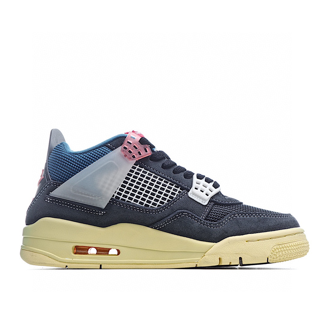 Union x Nike Air Jordan 4 天價聯名黑藍色