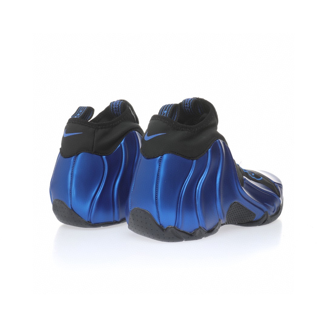 Nike Air Flightposite One"Royal"飛行風一代系列中幫休閒運動文化籃球鞋「黑藍風」
